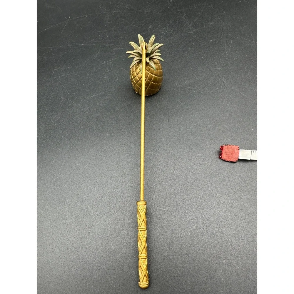 Vintage Partylite Pineapple Candle Snuffer Tropical Ornate Handle 9.5 Inch - Picture 4 of 7